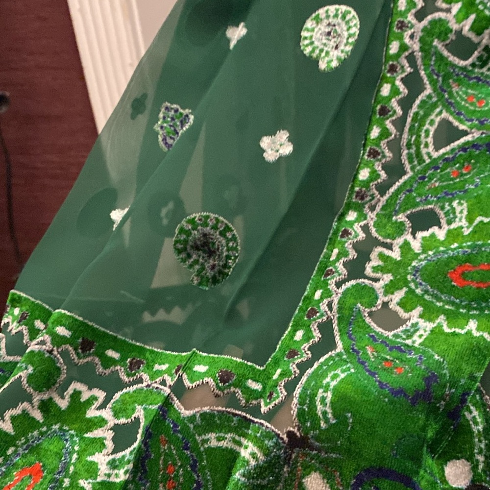 Sacai bandana Devore dress, M - Picture 12 of 16